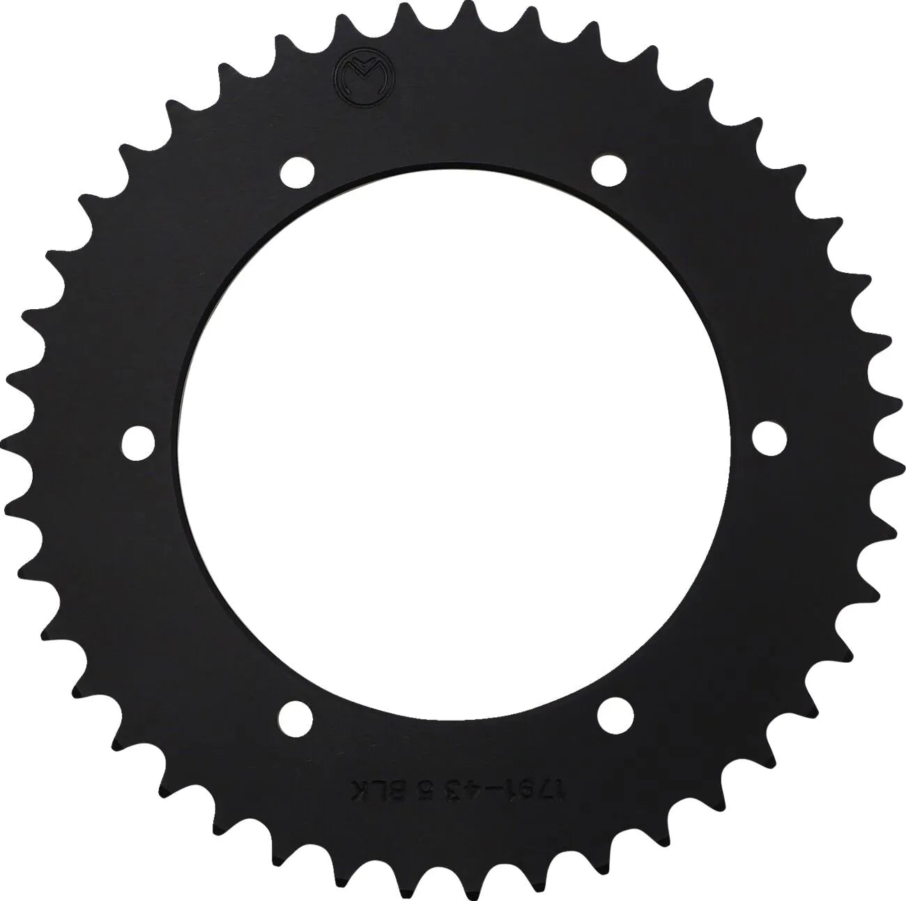 Moose Offroad Aluminum Rear Sprocket 525-43t Black