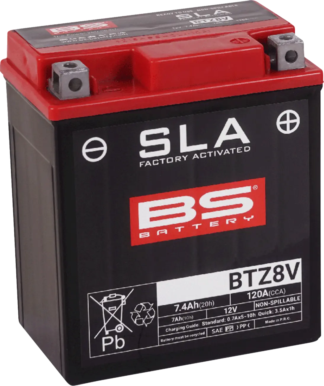 Bs Battery Agm 7ah Motorcycle Battery