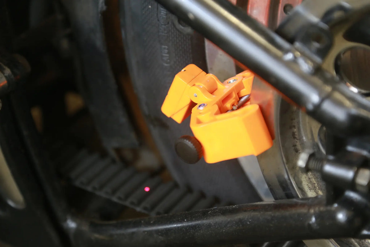 Tru-Tension Laser Monkey Motorcycle Chain Tensioning Tool