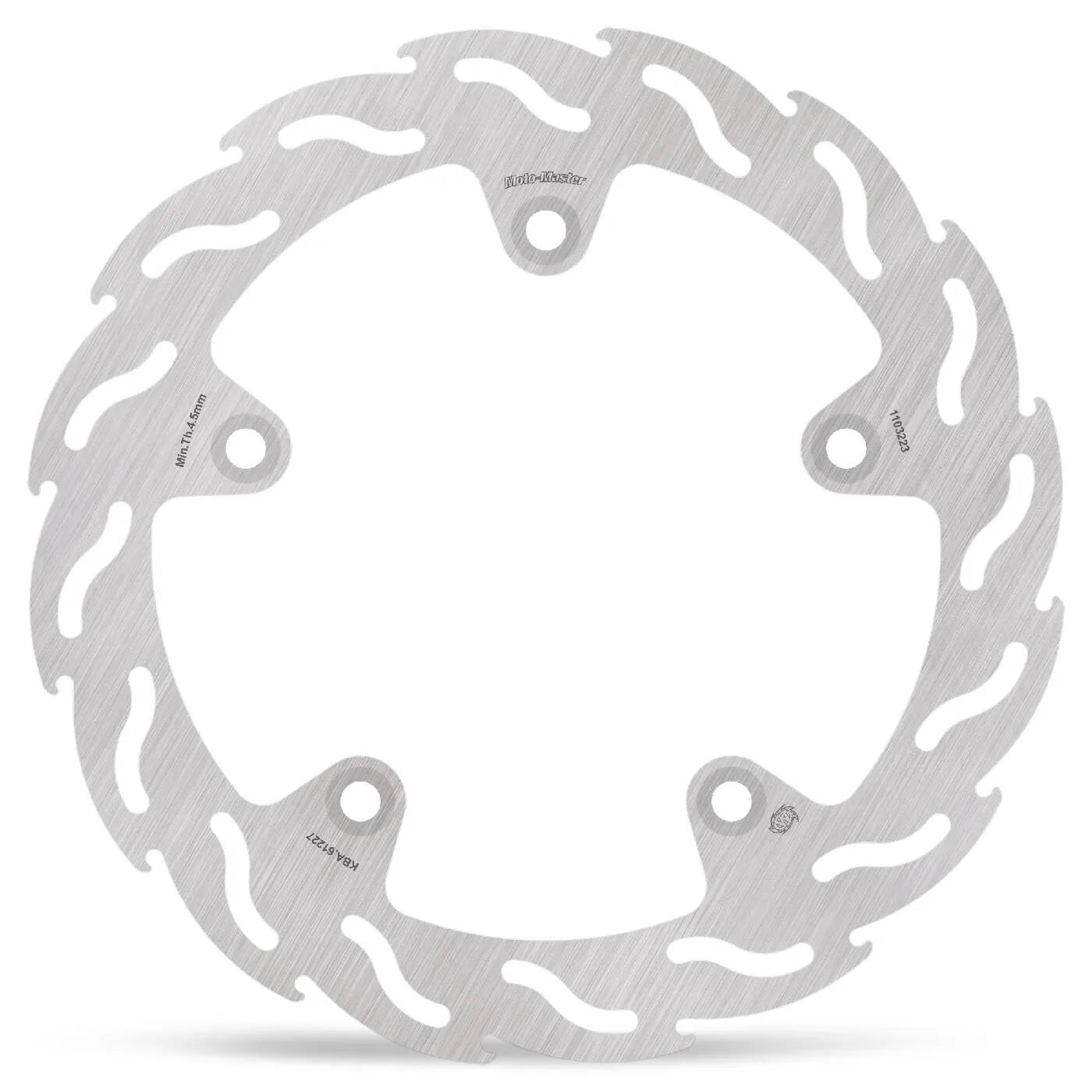 Moto-master Flame Series Rear Brake Rotor - Bak