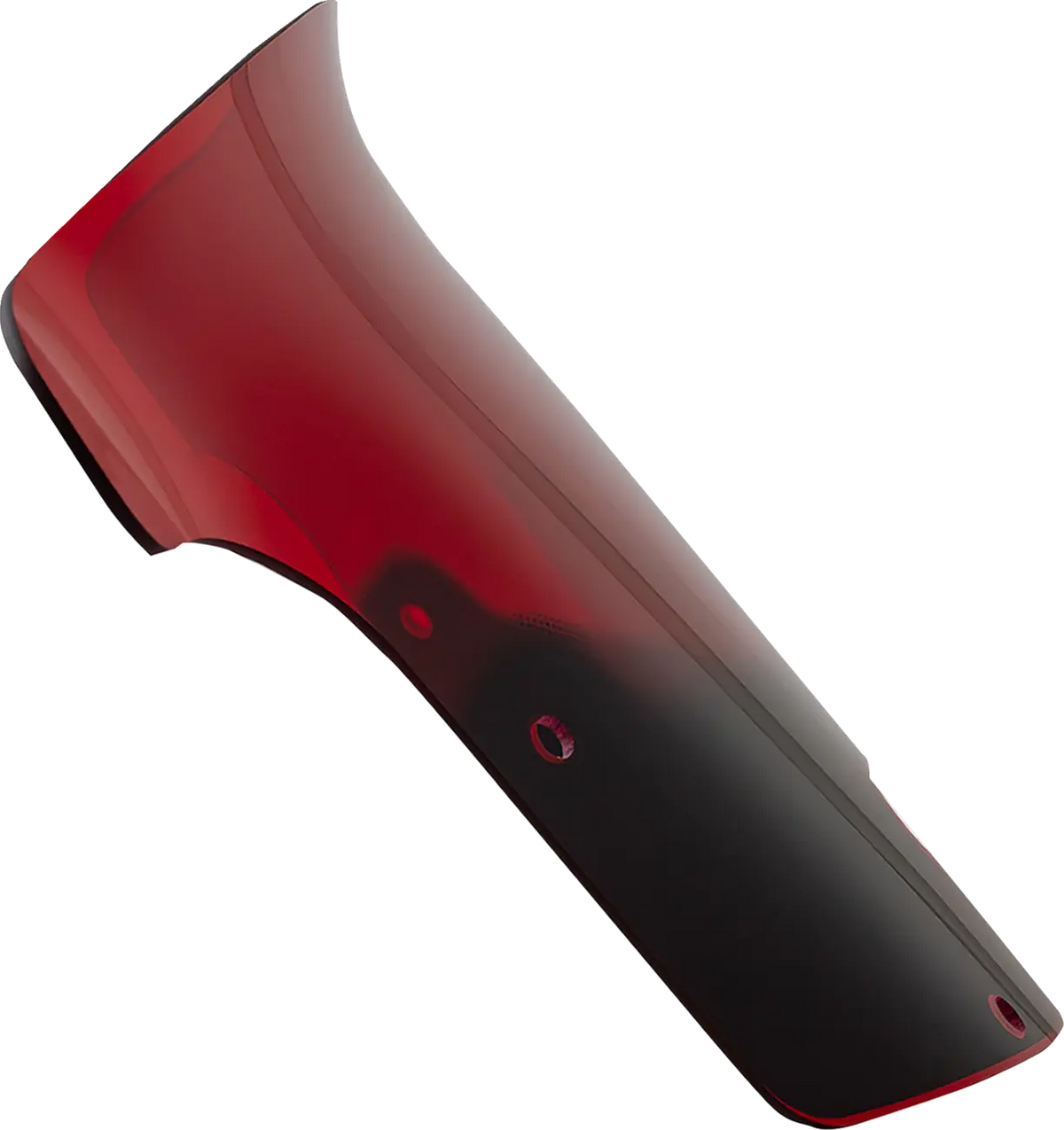Klock Werks Kolor Flare Windshield 9" Red for Chieftain Powerplus