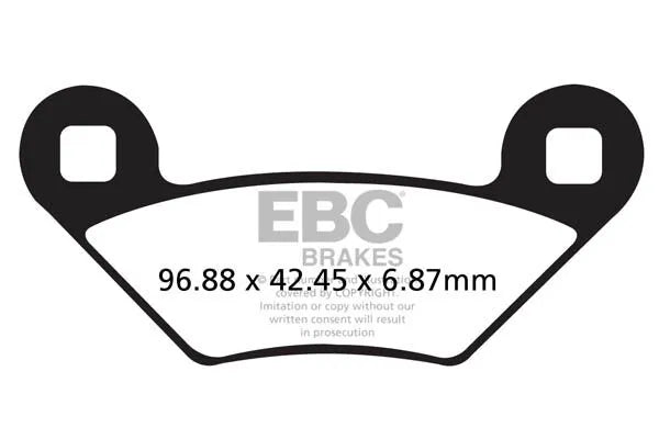 Ebc Tt Sport Carbon Fusion Brake Pads For Tout Terrain/enduro