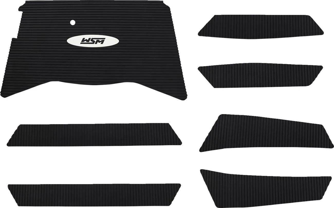 Wsm Black Traction Mat Set