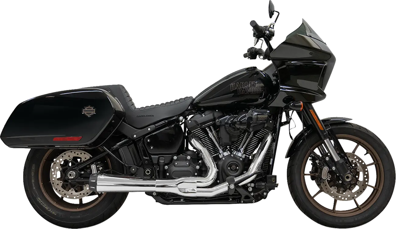 Bassani Xhaust 2-into-1 Road Rage III Avgassystem Krom