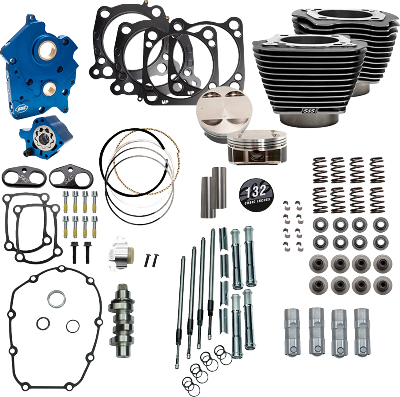 S&S Cycle Power Package Engine Kit for M8