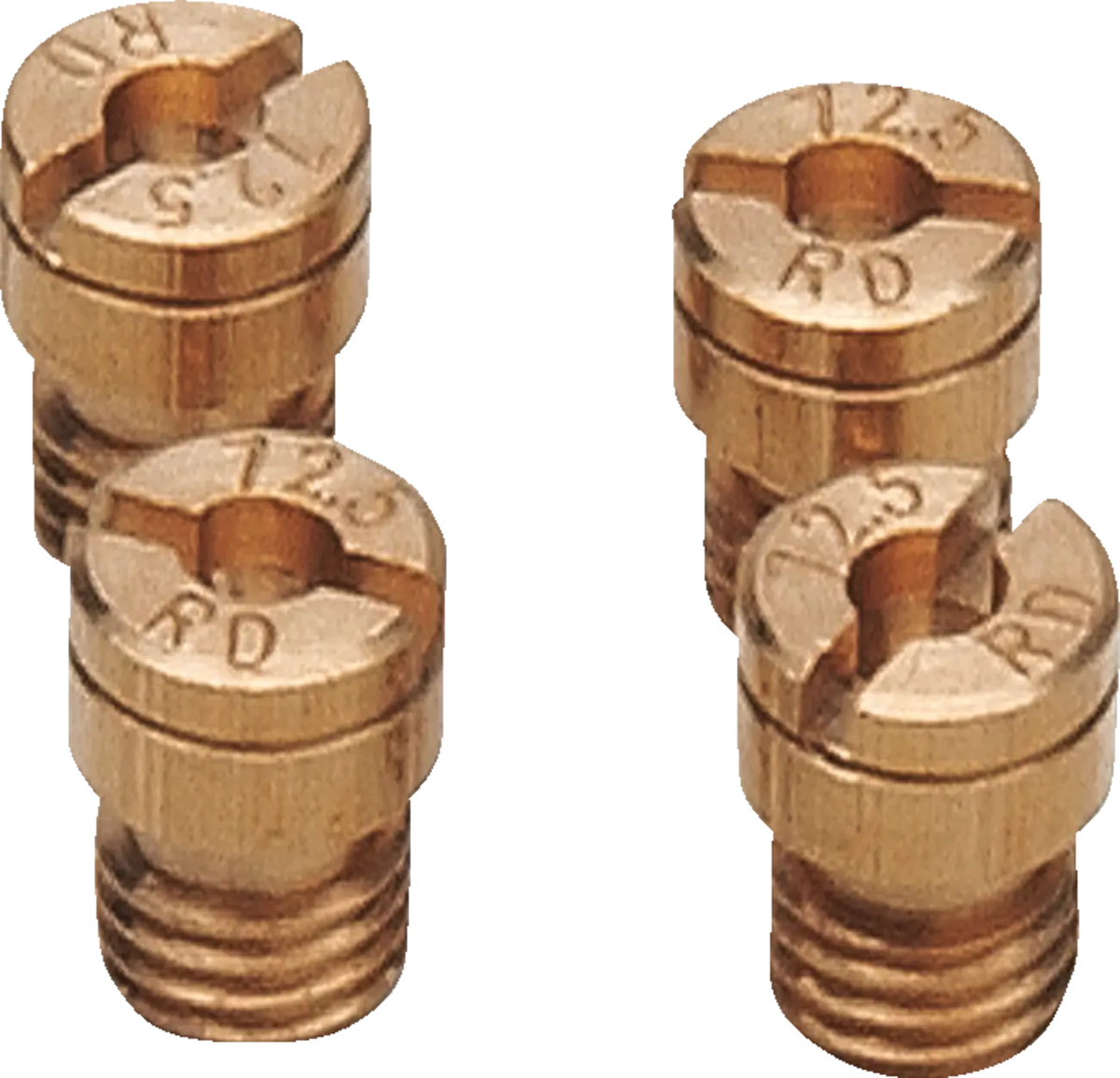 EBC a-Bax Precision Keihin-Style Main Jets KJ120 Slotted Gold