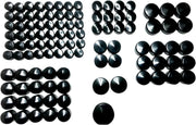 Drag Specialties Deluxe M8 Engine Bolt Cover Kit