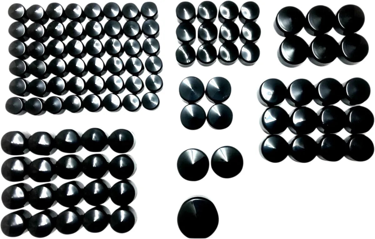 Drag Specialties Deluxe M8 Engine Bolt Cover Kit