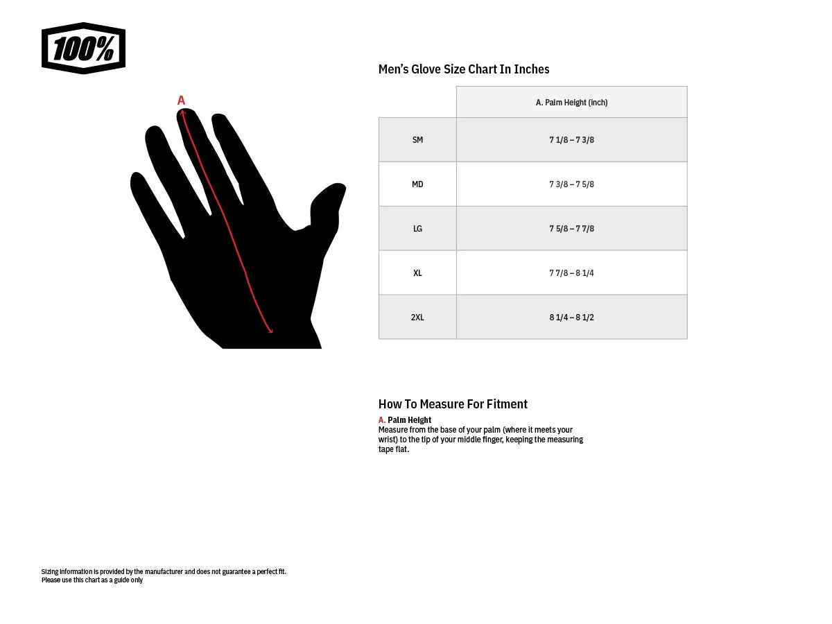 100% Cognito Smart Shock Gloves Green