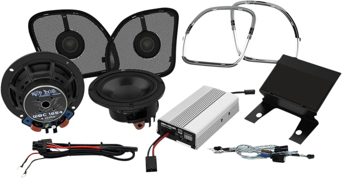 Wild Boar Audio 400w Road Glide Speaker/amp Kit