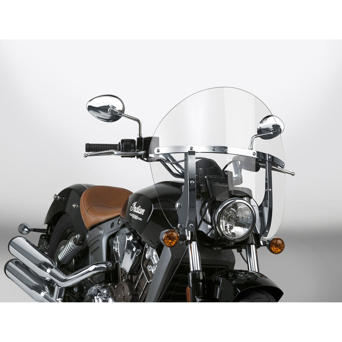National Cycle SwitchBlade® Quick Release Windshield Chopped™ Clear