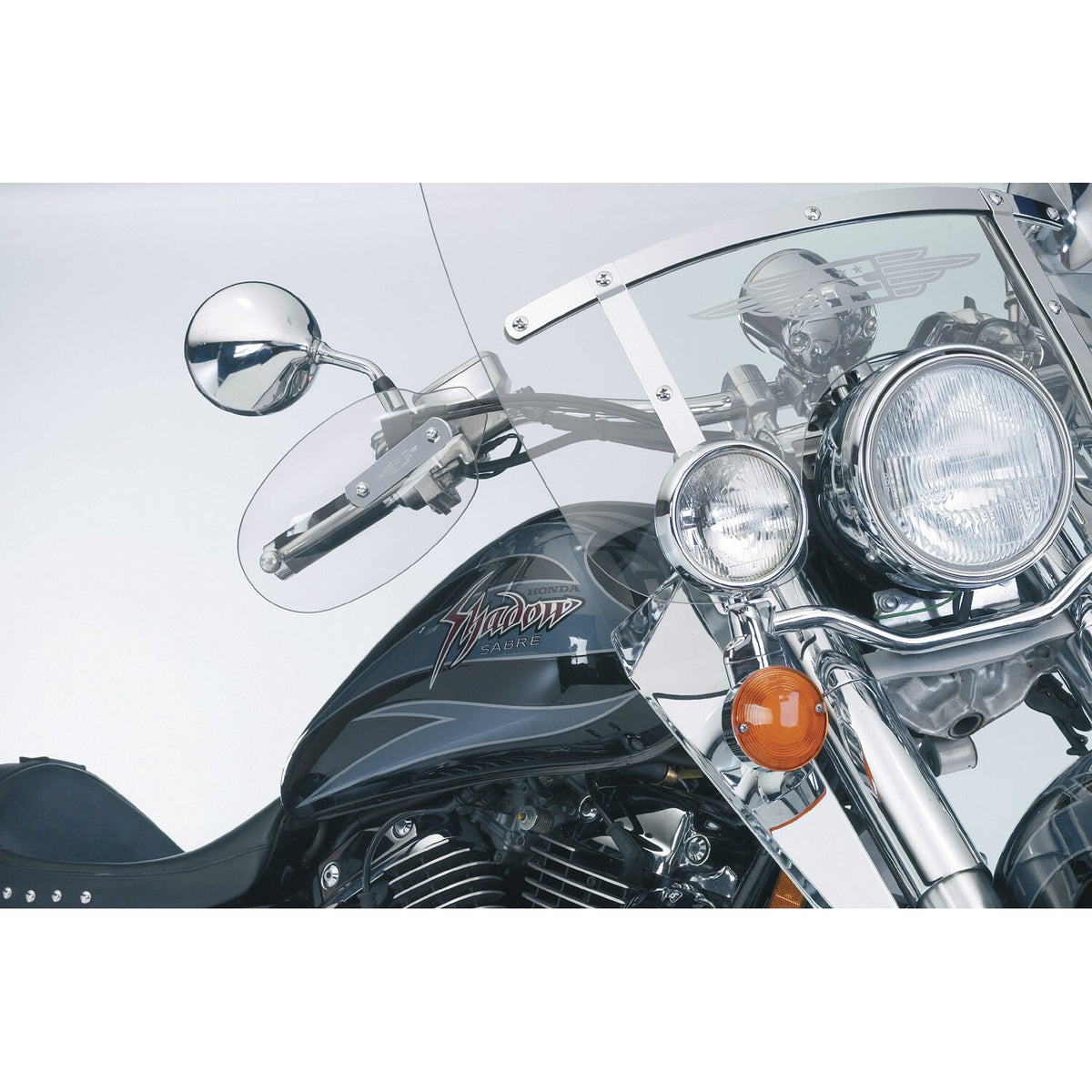 National Cycle hand deflectors light tinted