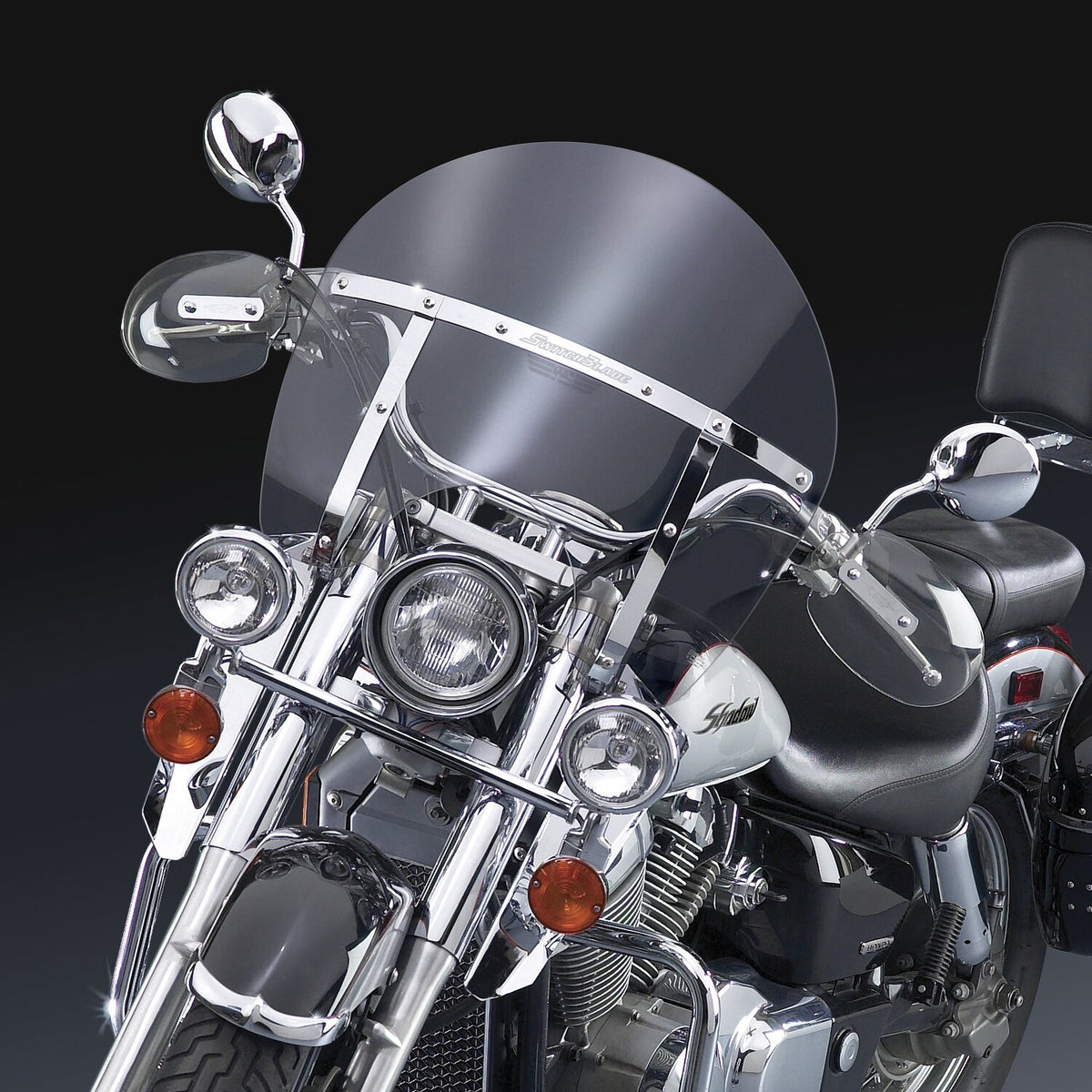 National Cycle hand deflectors light tinted