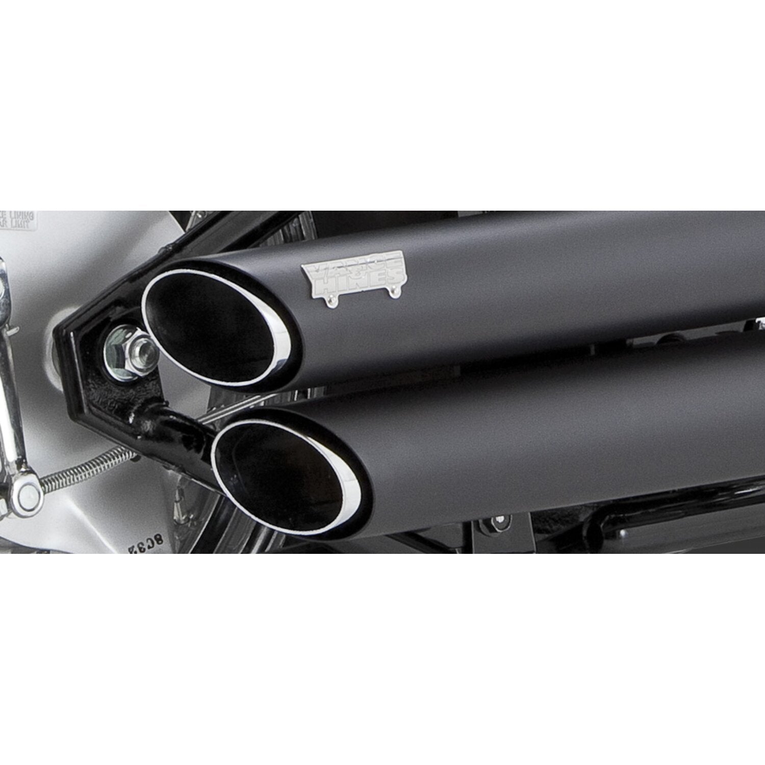 Vance & Hines Twin slash staggered 2-2 exhaust black