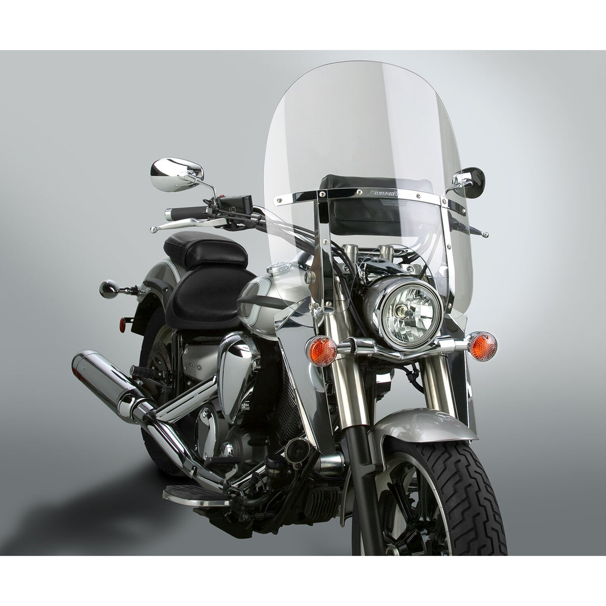 National Cycle SwitchBlade® Quick Release Windshield 2-Up® Clear