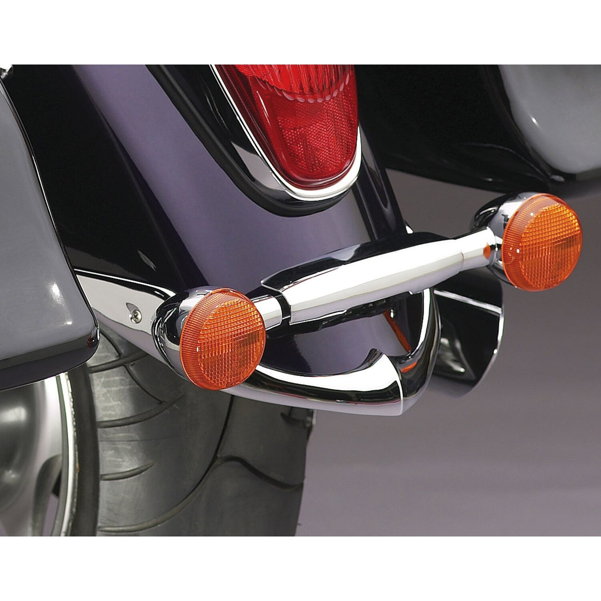 National Cycle cast rear fender tip chrome