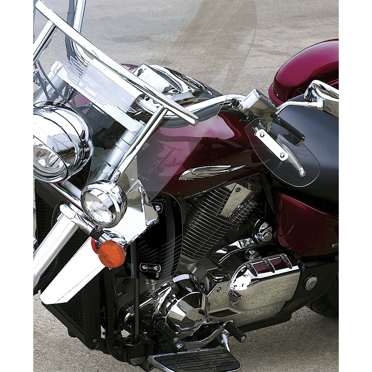 National Cycle hand deflectors light tinted