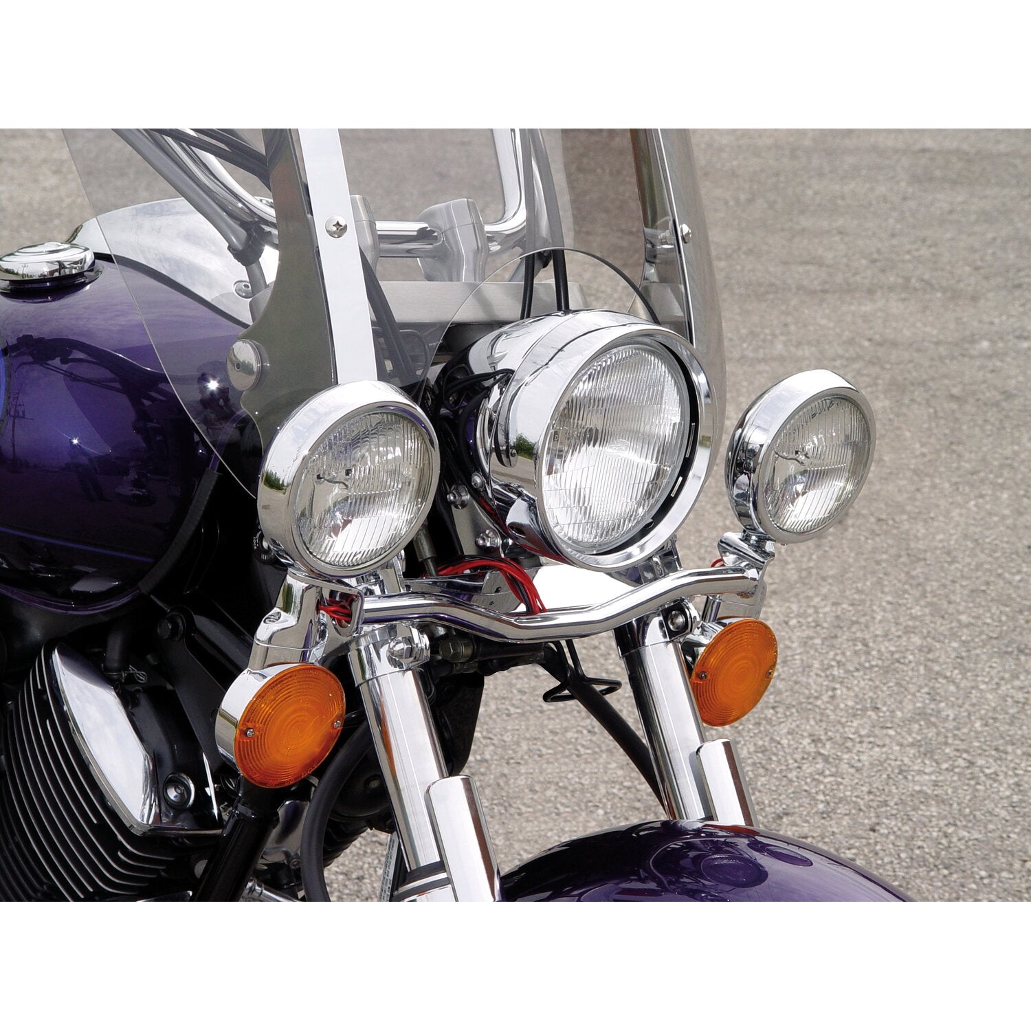 National Cycle Spot light bar chrome