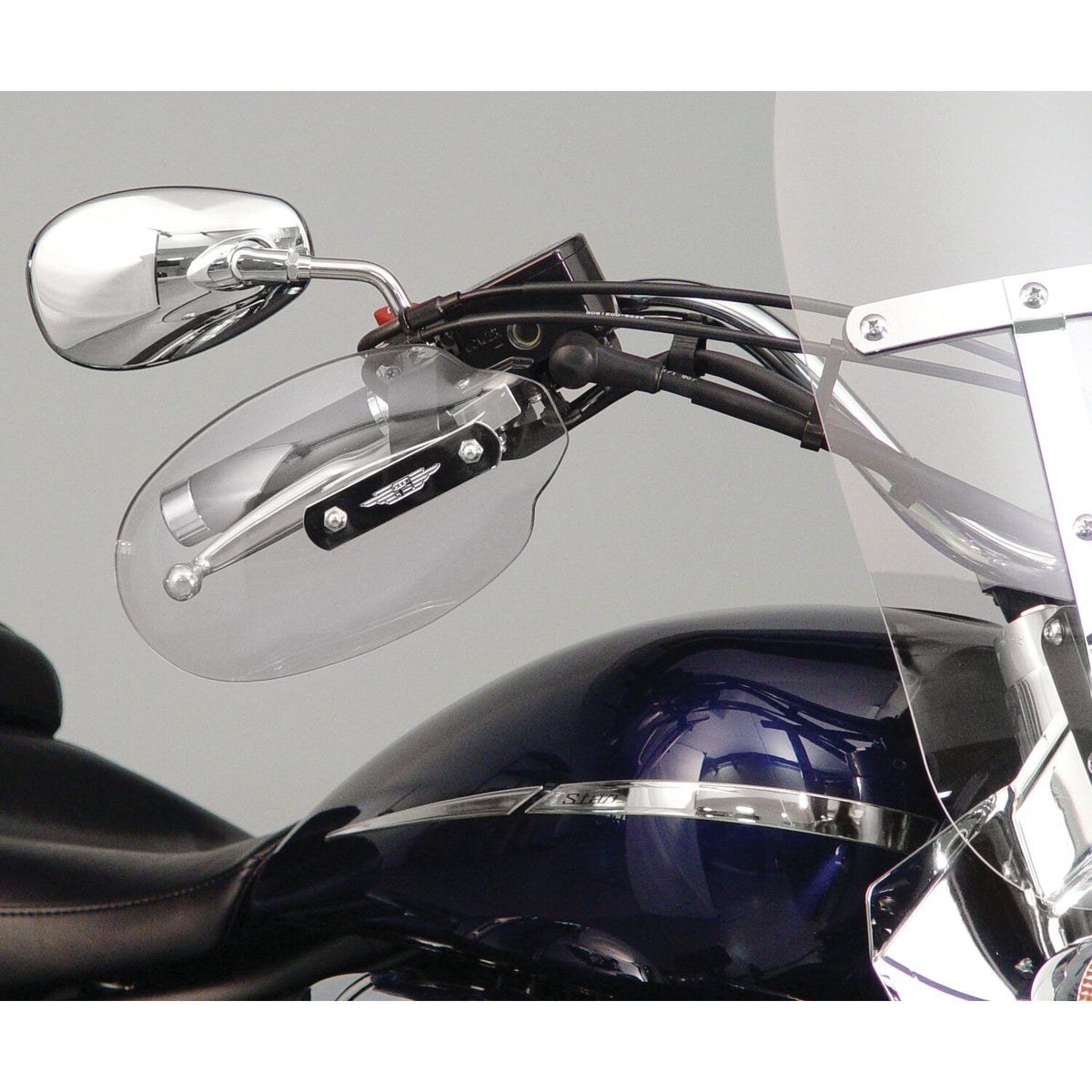 National Cycle hand deflectors light tinted