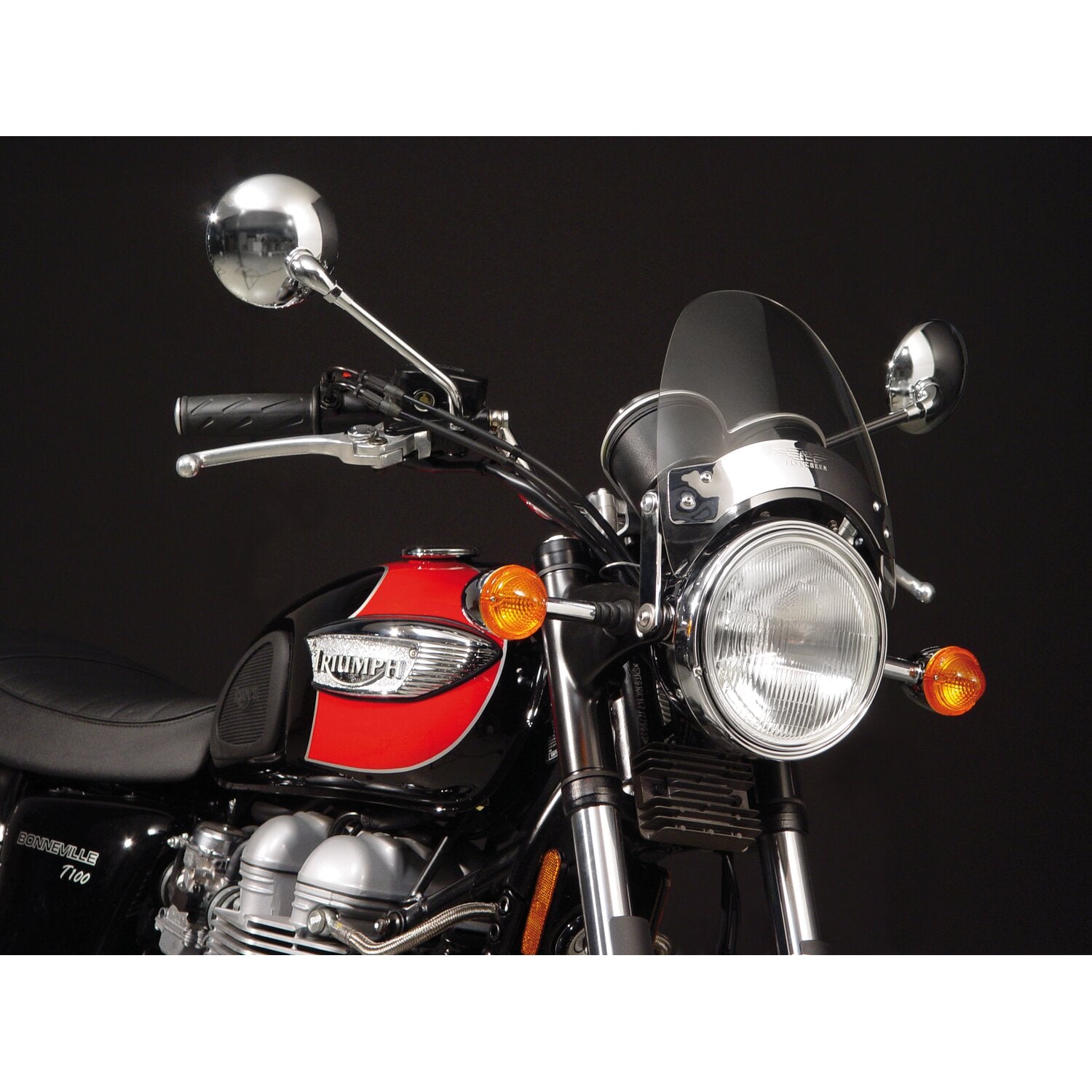 National Cycle Flyscreen® LS light tint chrome