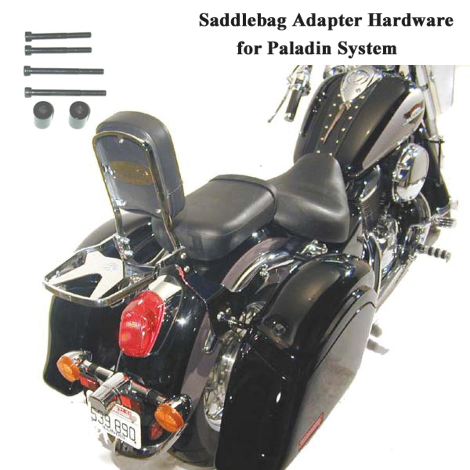 National Cycle Paladin® Saddlebag/back rest mounting hardware