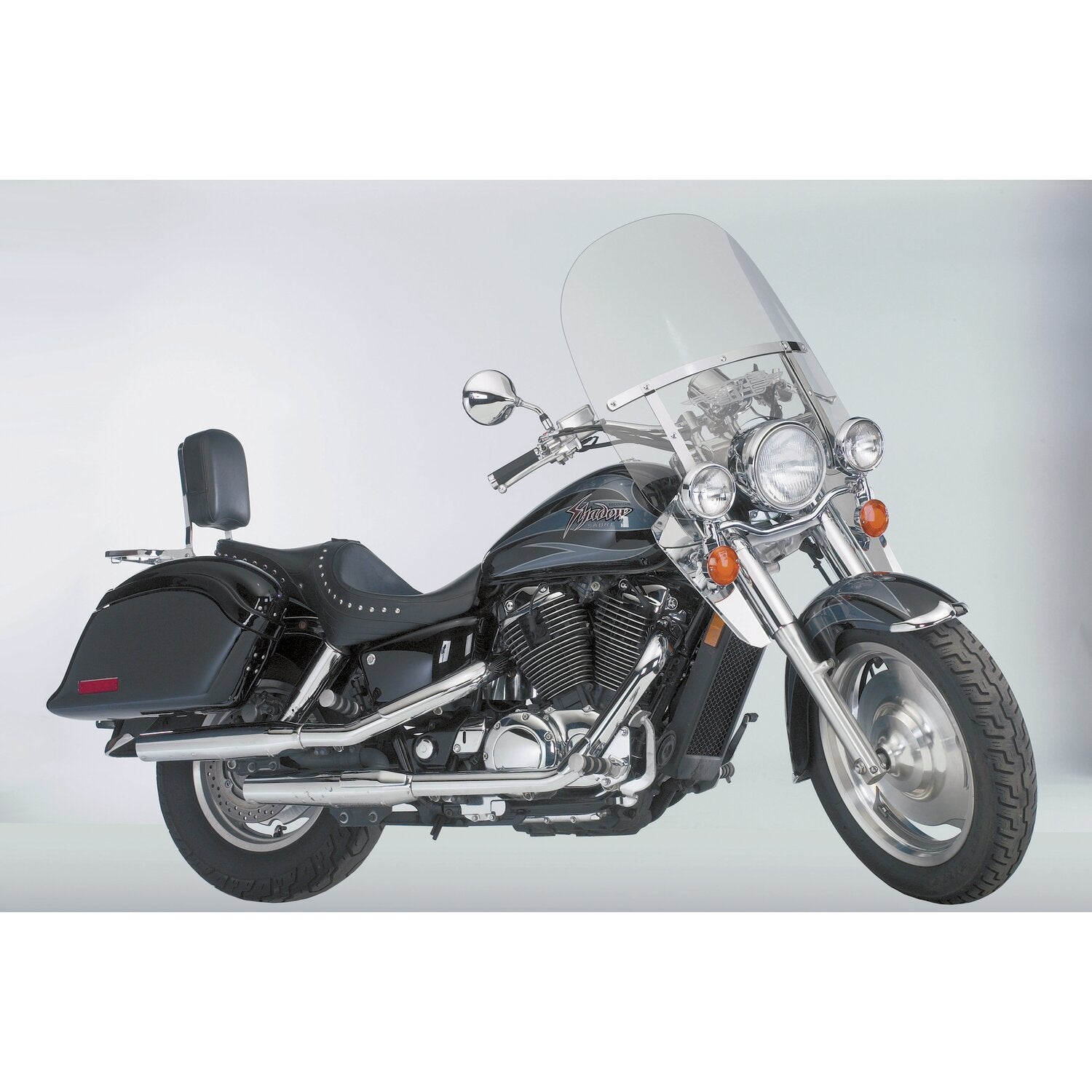 National Cycle Heavy Duty lower deflectors chrome