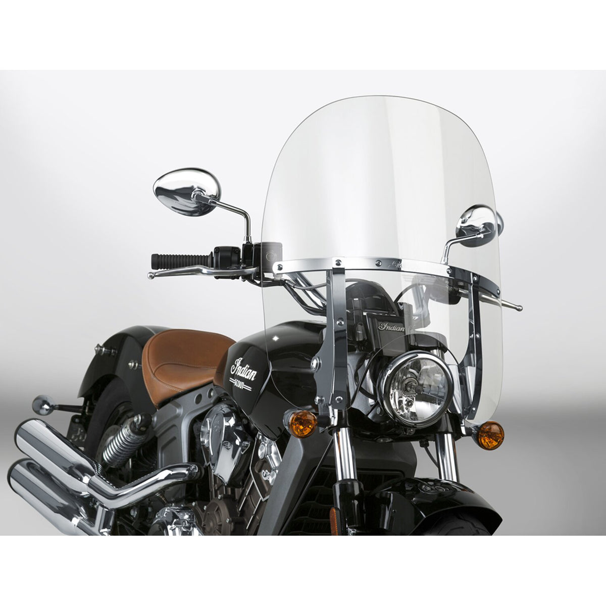 National Cycle SwitchBlade® Quick Release Windshield 2-Up® Clear
