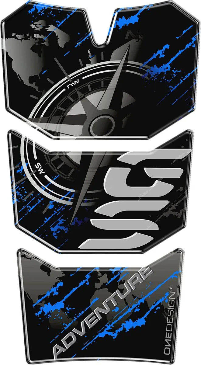 Onedesign Resin/soft Touch Tank Pad For Bmw