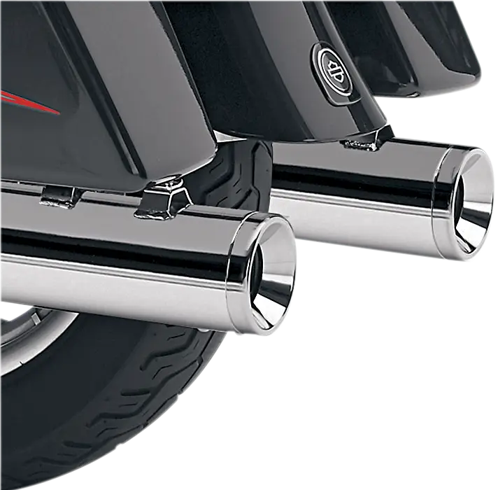 Cobra True Dual Grenrör för Harley-Davidson