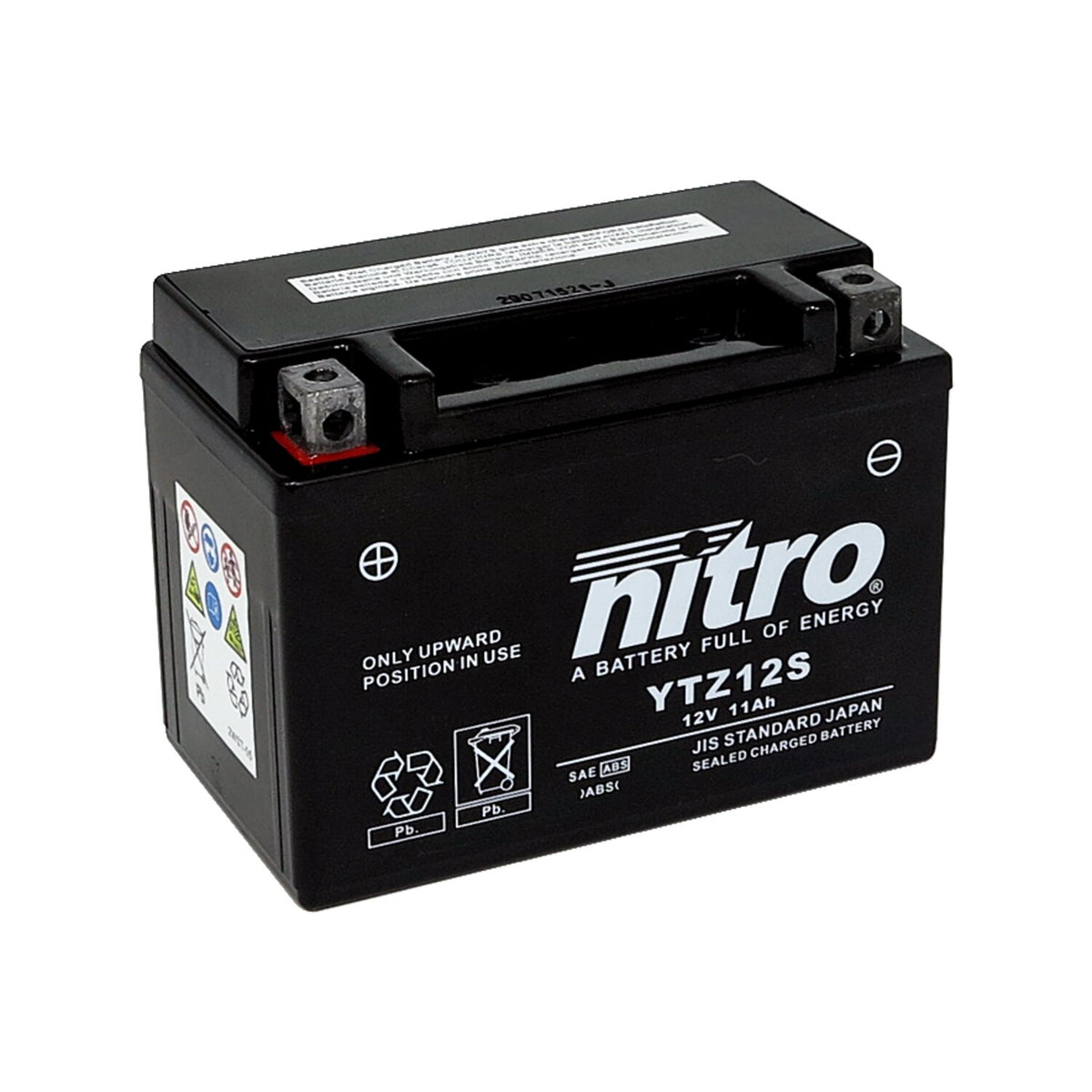Nitro sealed YTZ12S AGM battery