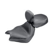 Mustang 2-p vintage sport touring seat plain black
