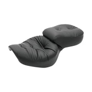 Mustang 1-piece 2-up wide touring regal seat plain black