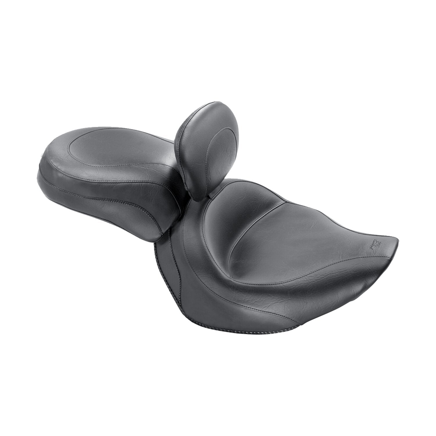 Mustang vintage wide passenger seat plain black