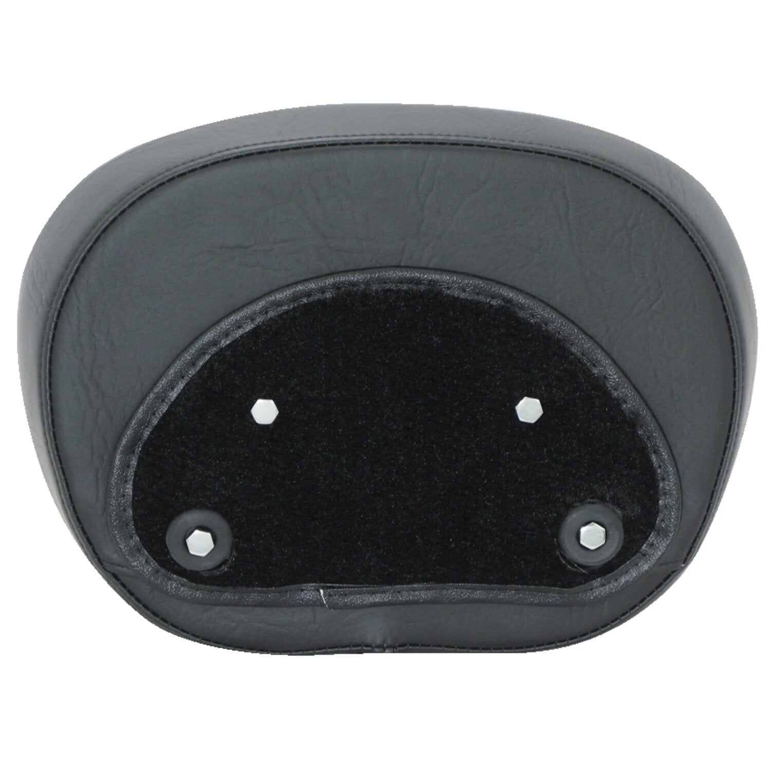 Mustang wide vintage sissy bar pad plain black