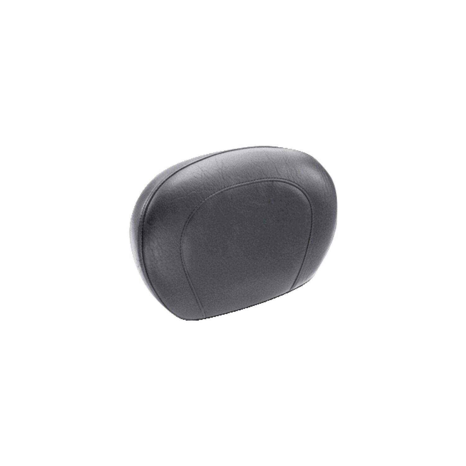 Mustang wide vintage sissy bar pad plain black