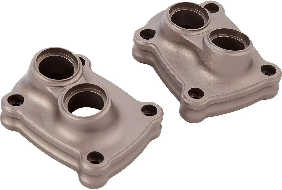 Arlen Ness 10 Gauge Lifter Block Covers - Titanium
