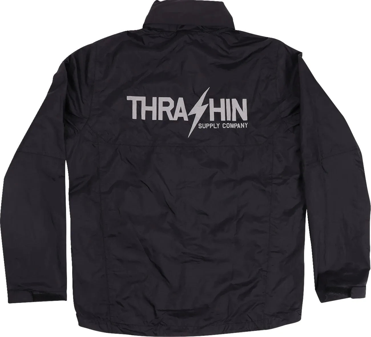 Thrashin Supply Co. Mission Waterproof Rain Jacket - Black