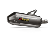 Akrapovic Slip-On Ljuddämpare Street - Titan/Rostfritt stål - ECE Väglaglig