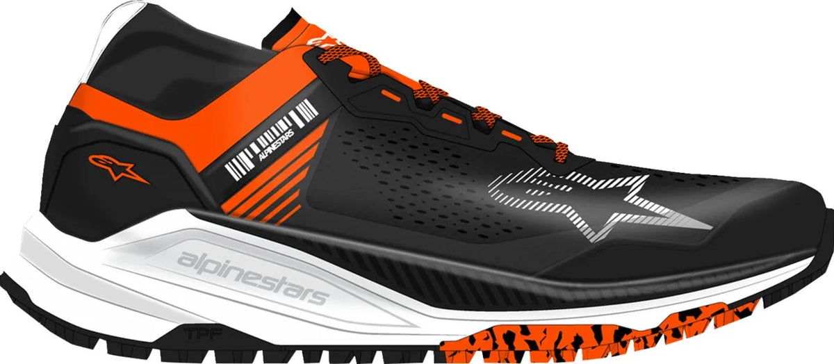 Alpinestars Meta XR V2 Shoes Brown Dark Red White