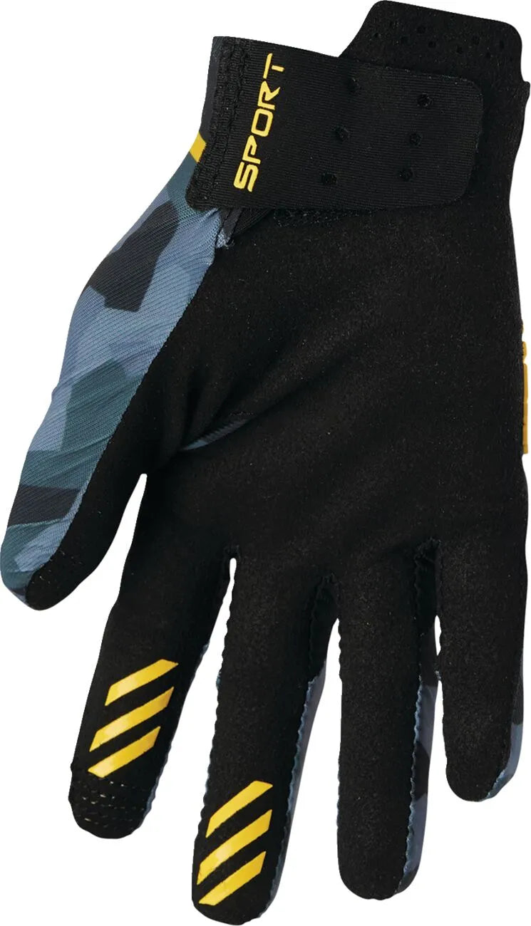 Thor Women's Sportmode Shadow Gloves - Black/Blue