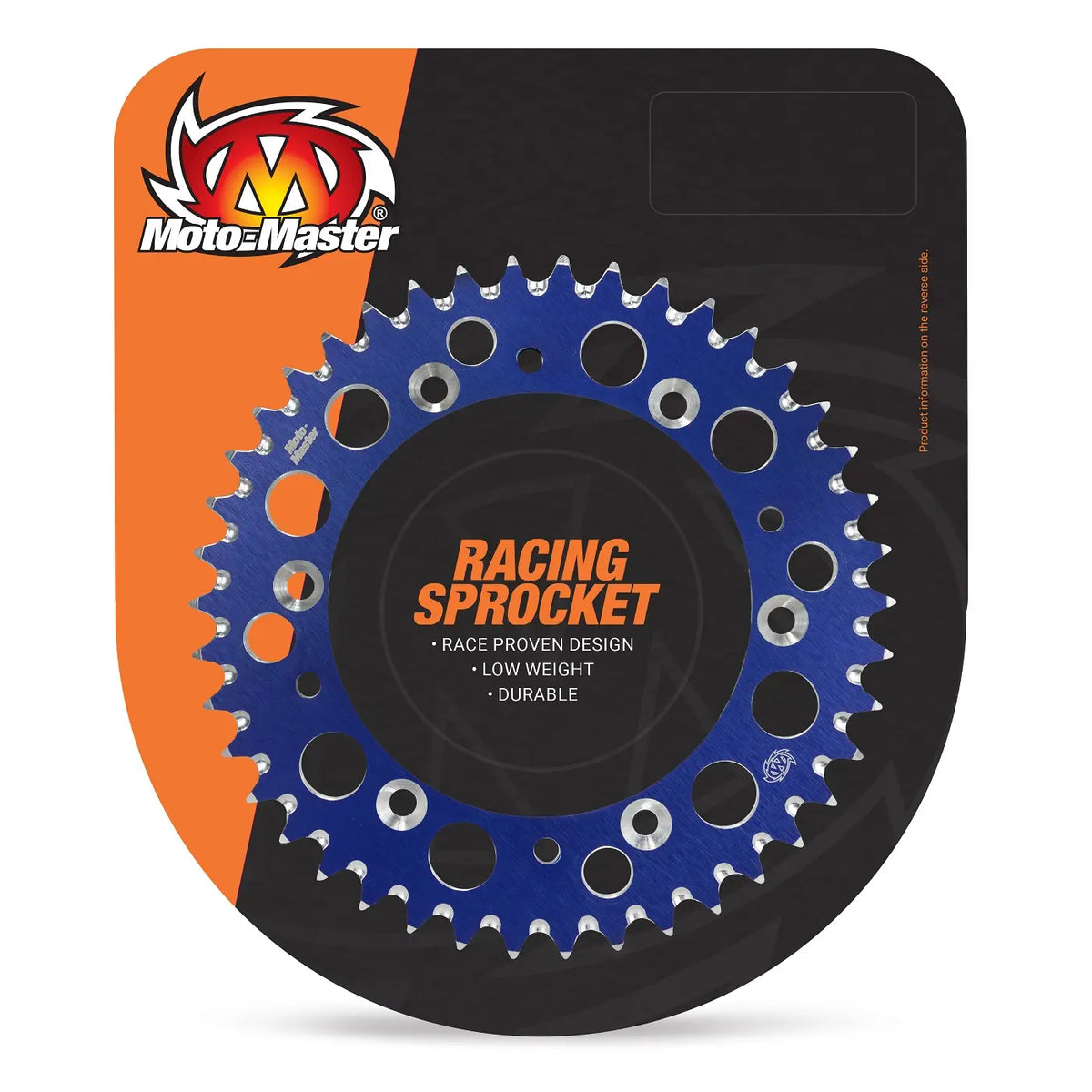 Moto-Master Aluminum Rear Sprocket Blue 415 38T for Husqvarna