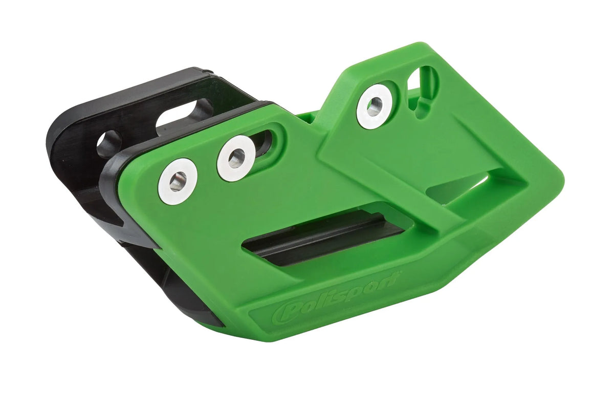 Polisport Performance Chain Guide Kit Green for Kawasaki KXF