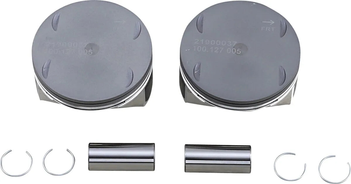 Drag Specialties Piston Kit for 107" Engines +0.005" Oversize