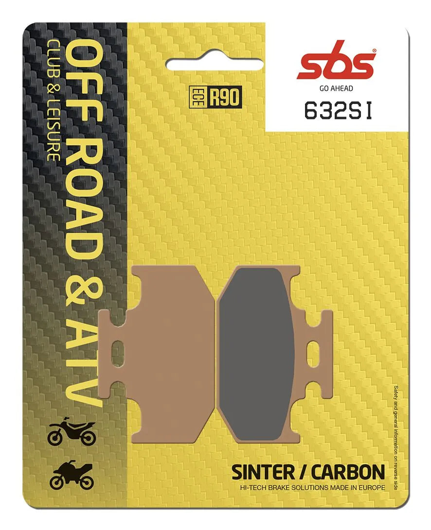 SBS Si Offroad Sintered Bromsbelägg - Bak