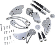 Hawg Halters Forward Control Kit - Chrome