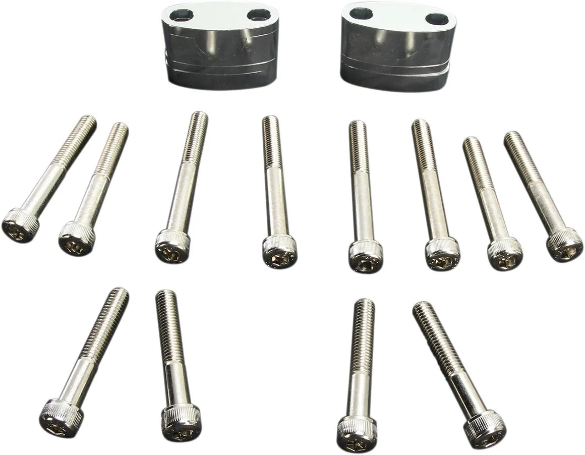 Emgo Aluminum Handlebar Riser Kit