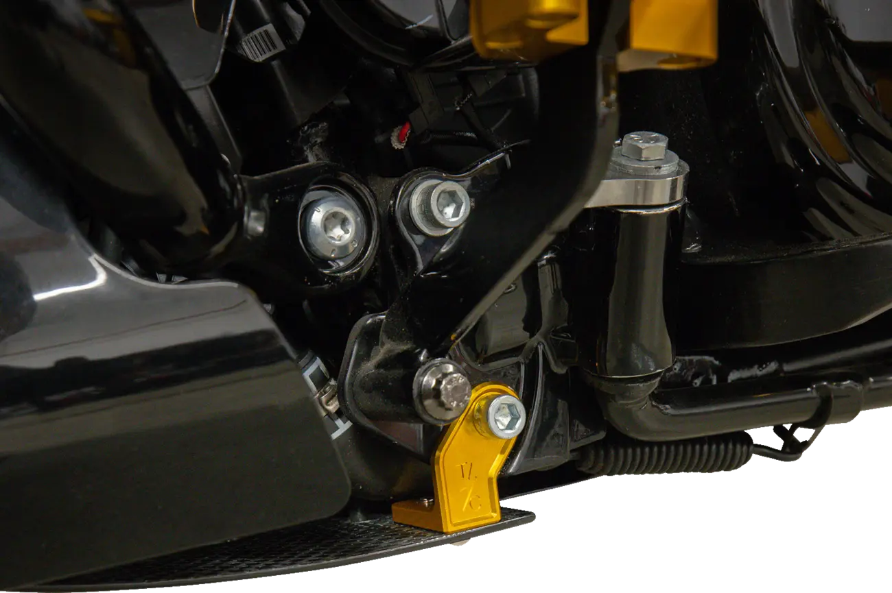 THRASHIN SUPPLY CO. Forged Carbon Fiber Skid Plate