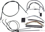 MAGNUM SHIELDING Black Pearl Handlebar Kit for Ape Hanger
