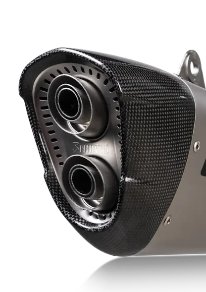 Akrapovic Muffler End Cap - Carbon Fiber