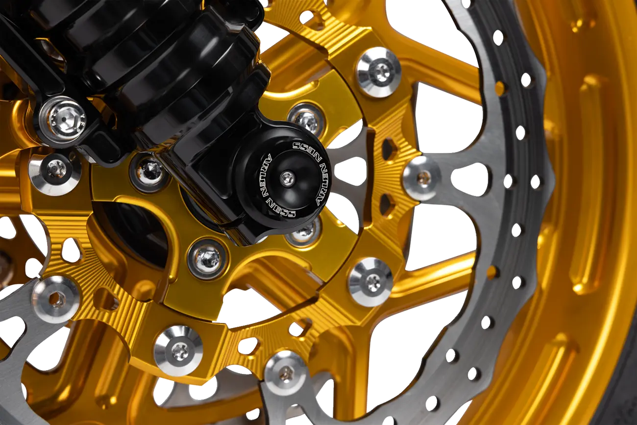 Arlen Ness Speed 5 Forged Wheel 19x3.25 Gold